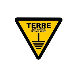 Terre des masses métalliques
