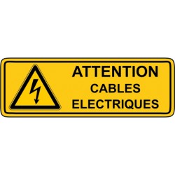 Attention cables electriques