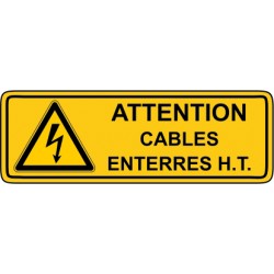 Attention cables enterres HT