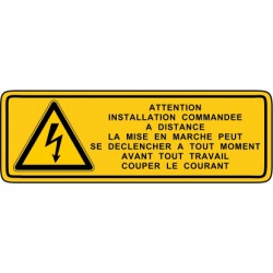 Attention de toucher les partie normalement sous tension réaliser la mise a terre et en court-circuit des conducteurs