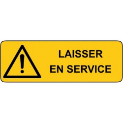 Laisser en service