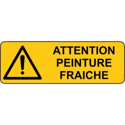 Attention peinture fraiche