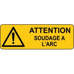 Attention soudage a l'arc