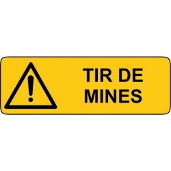 Tir de mines