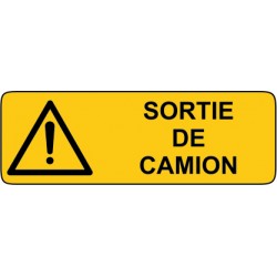 Sortie de camion