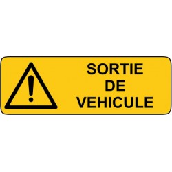 Sortie de véhicule
