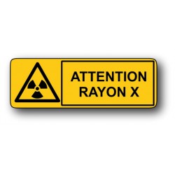 Attention rayon X