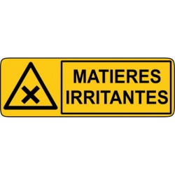 Matières irritantes