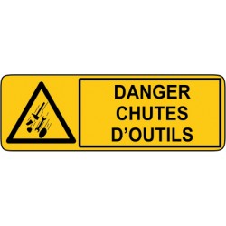 Danger chutes d'outils