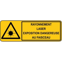 Rayonnement laser exposition dangereuse au faisceau