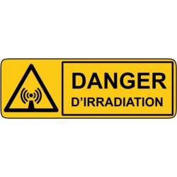 Danger d'irradiation