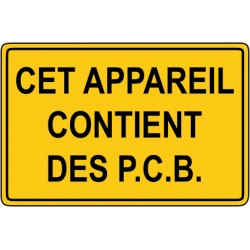 Cet appareil contient des PCB