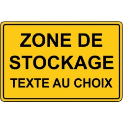 Zone de stockage