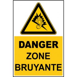 Danger zone bruyante
