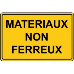 Matériaux non ferreux