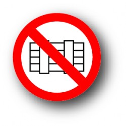 Interdiction d'entreposer