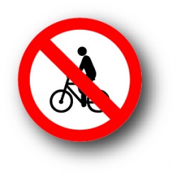 Bicyclette interdite