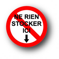 Interdiction de mettre des gants