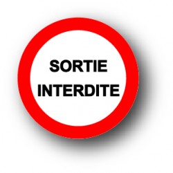 Déjéction d'animaux interdites