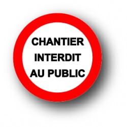 Acces interdit a toute personne etrangere au service
