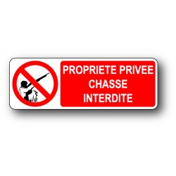 Mropriété privée chasse interdite