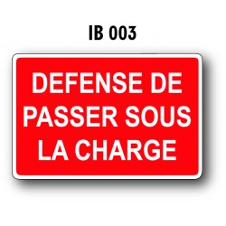 Il est interdit d'utiliser cet appareil pour lever ou tansporter des personnes
