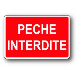 Peche et chasse interdites