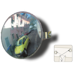 Miroir sortie de garage Polymir
