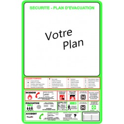 Votre plan d'évacuation vert