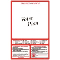 Votre plan d'évacuation rouge