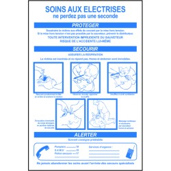 Soins aux électrisés