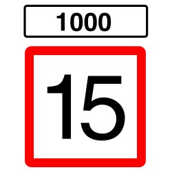 Cartouche de distance