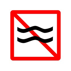 Interdiction de créer des remous