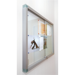 Vitrine ALMACH - fond métal