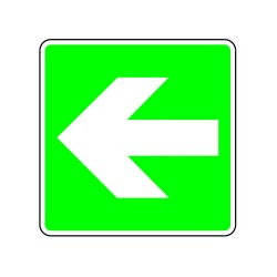 Flèche oblique bas droit