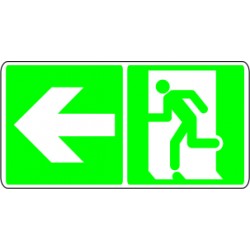 Sortie de secours gauche