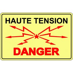Haute tension Danger