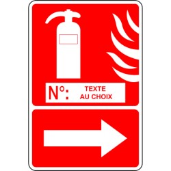 Extincteur droite