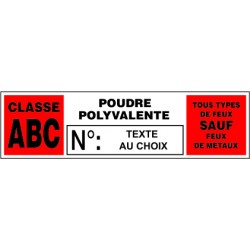 Classe ABC Poudre Polyvalente
