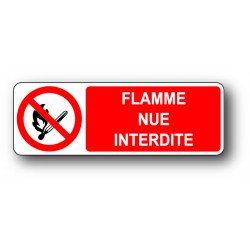 Interdiction flamme nue