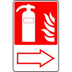 Extincteur à droite