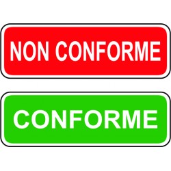 Non conforme / conforme