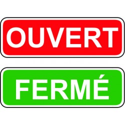 Ouvert / fermé