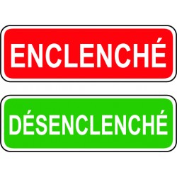 Enclenché / désenclenché