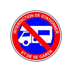 Interdiction de stationner et de se garer