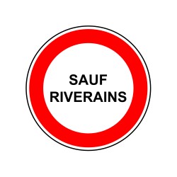 Sauf riverains