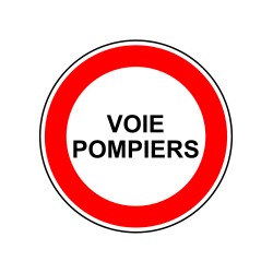 Voie pompiers