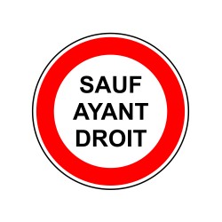 Sauf ayant droit