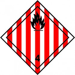 Classe 4  Solide inflammable