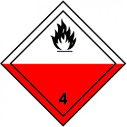 Classe 4  Spontanément inflammable
